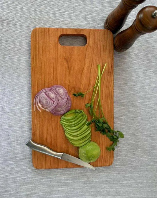 Wide Cherry Cutting Board - 10"x17"