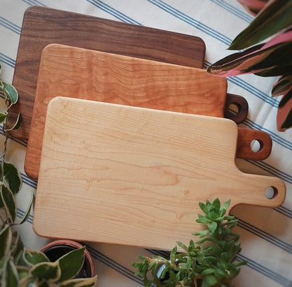 Solid Wood Cutting Board - Handcrafted