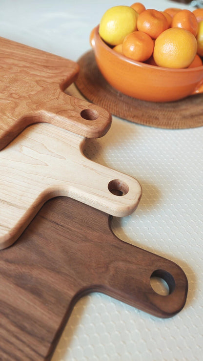 Solid Wood Cutting Board - Handcrafted