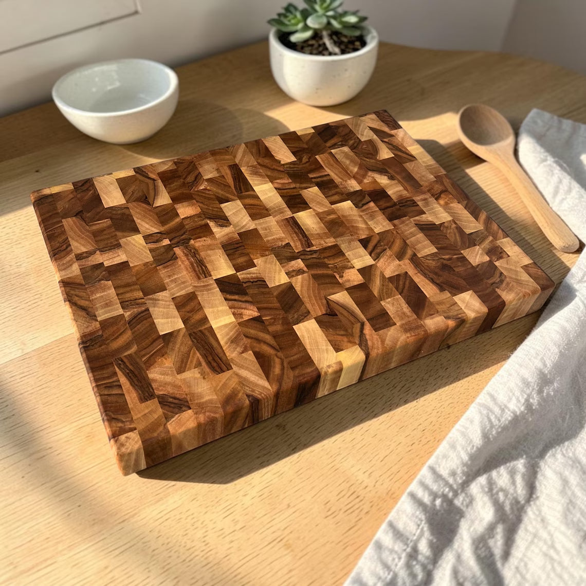 Walnut End Grain Cutting Board