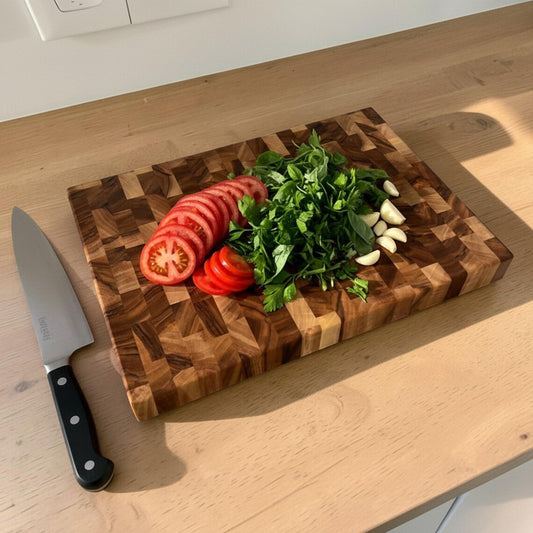 Walnut End Grain Cutting Board