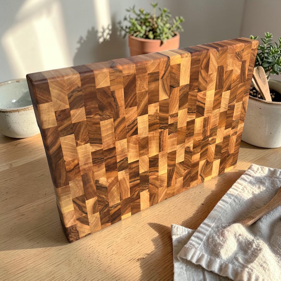 Walnut End Grain Cutting Board